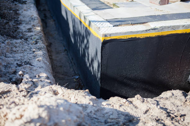 SJ Waterproofing Pros completing home waterproofing near Miami, IN